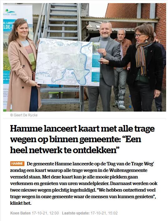 Lancering tragewegenkaart - Dag van de Trage Weg